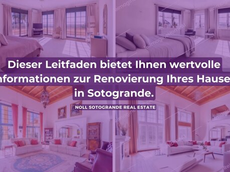 Dieser Leitfaden bietet Ihnen wertvolle Informationen zur Renovierung Ihres Hauses in Sotogrande.