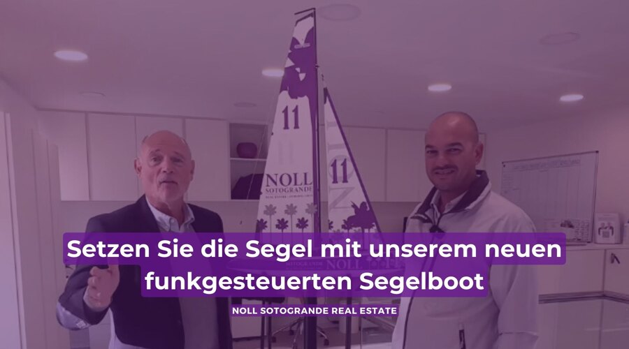 Setzen Sie die Segel mit unserem neuen funkgesteuerten Segelboot