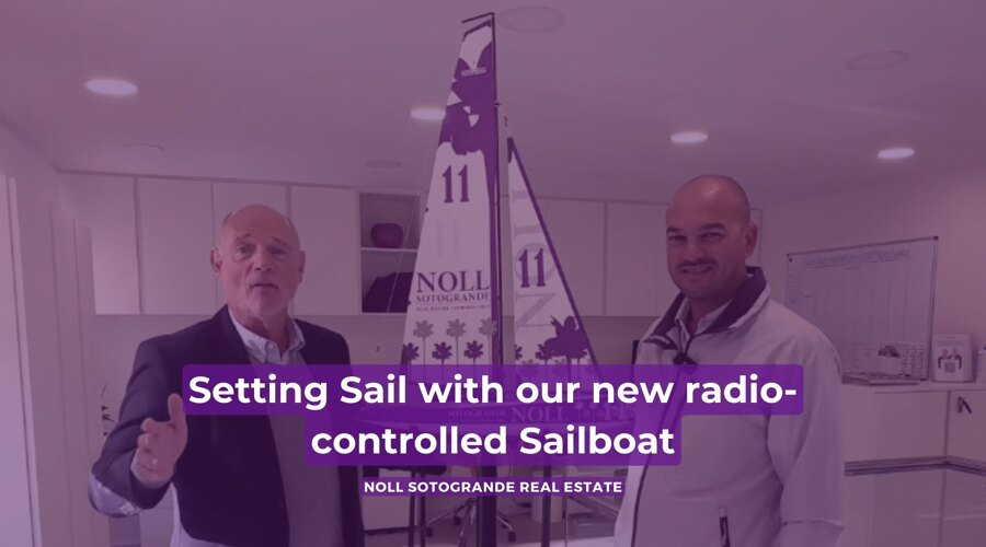 Setting Sail with our new radio-controlled Sailboat