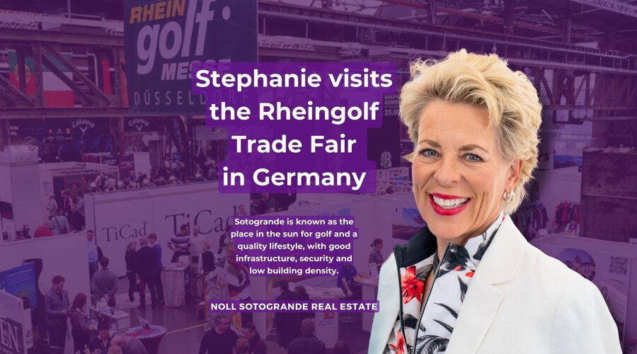 Stephanie Noll visits the Rheingolf Trade Fair in Germany - Sotogrande Blog