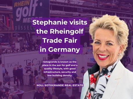 Stephanie Noll visits the Rheingolf Trade Fair in Germany - Sotogrande Blog