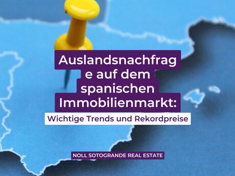 Auslandsnachfrage auf dem spanischen Immobilienmarkt: Wichtige Trends und Rekordpreise