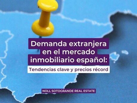 Demanda extranjera en el mercado inmobiliario español: Tendencias clave y precios récord
