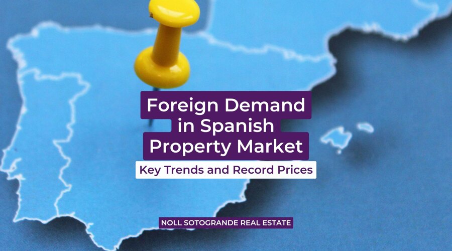 Foreign Demand in Spanish Property Market: Key Trends and Record Prices