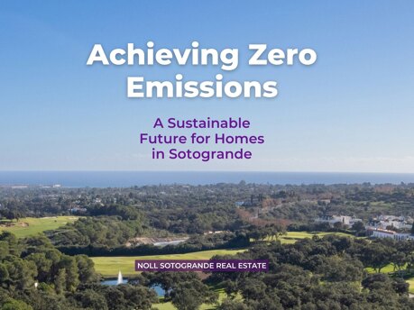 Null Emissionen in Sotogrande Eine nachhaltige Zukunft für alle Immobilien in Sotogrande