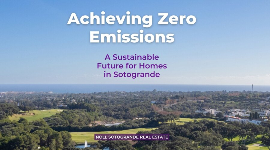Null Emissionen in Sotogrande Eine nachhaltige Zukunft für alle Immobilien in Sotogrande