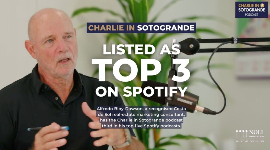 Charlie in Sotogrande Podcast - Top 3 Ranking in Spotify 2025