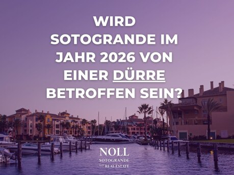Wird Sotogrande im Jahr 2026 von einer Dürre betroffen sein?