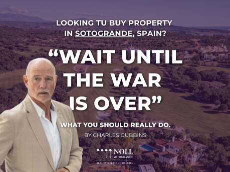 Property Spain Wait until the war is over blog by Charles Gubbins