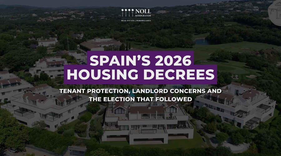 Spain’s 2026 Housing Decrees