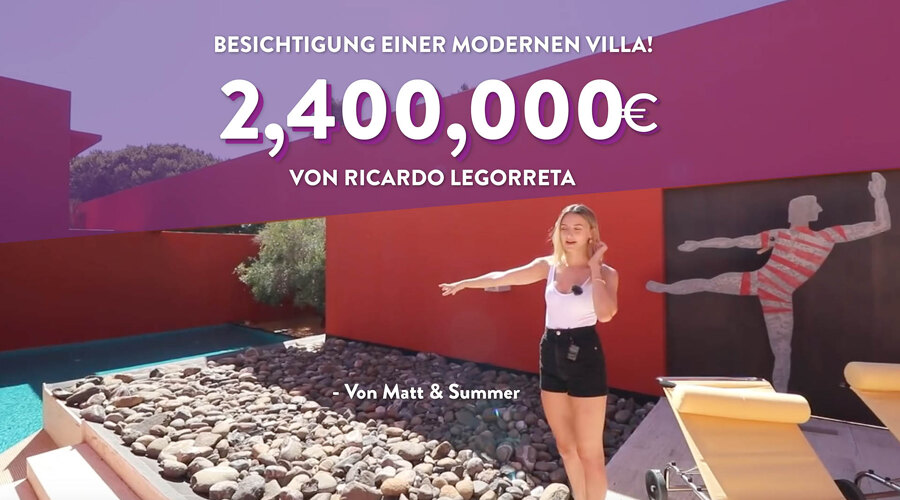 London influencers tour a €2,400,000 Mexican Style Contemporary Villa in Sotogrande