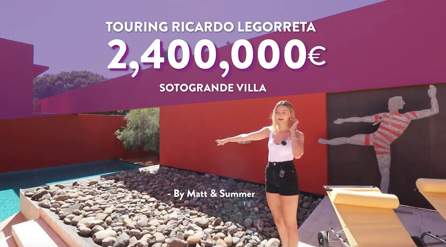 London influencers tour a €2,400,000 Mexican Style Contemporary Villa in Sotogrande