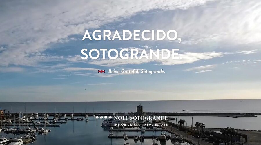 Agradecido - Un mensaje a nuestra comunidad de Sotogrande