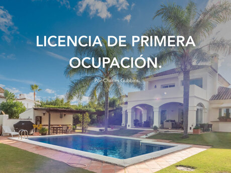 Licencia de primera ocupacion en España por Charles Gubbins