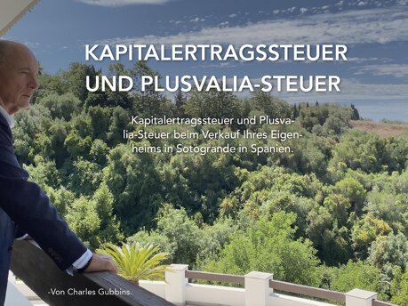 Kapitalertragssteuer und Plusvalia-Steuer von Charles Gubbins 1