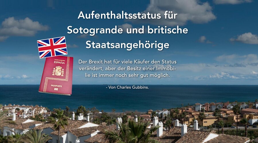 Aufenthaltsstatus für Sotogrande und britische Staatsangehörige