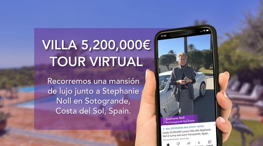 Recorremos una mansión de lujo de 5.200.000€ con Stephanie Noll en el soleado invierno de Sotogrande - Ref. NP01200