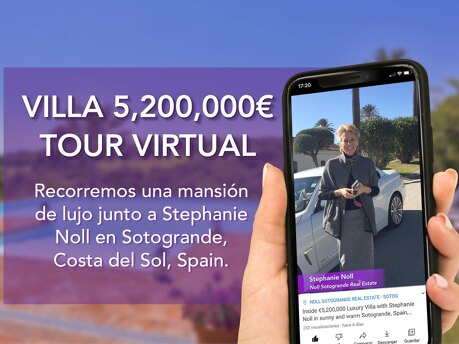 Recorremos una mansión de lujo de 5.200.000€ con Stephanie Noll en el soleado invierno de Sotogrande - Ref. NP01200