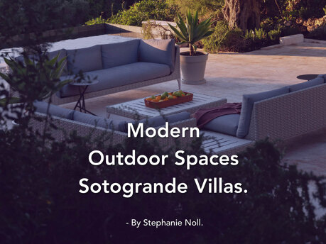 The new must-have in Sotogrande in 2021: Outdoor Area!