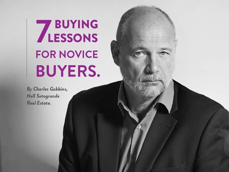 7 Buying Lessons for Novice Buyers in Sotogrande - By Charles Gubbins