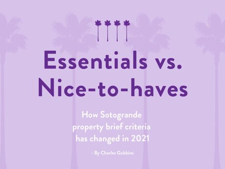 “Essentials” and “nice-to-haves”….how property brief criteria has changed.