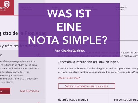 was ist eine nota simple - sotogrande costa del sol spanien - noll inmobilien blog