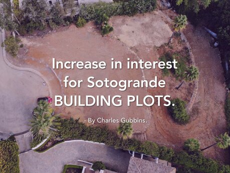Increase interest for Sotogrande building Plots!