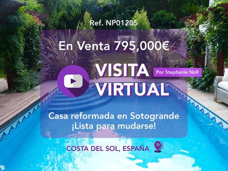 Visita Virtual - ¡Stephanie muestra esta casa familiar en Sotogrande!