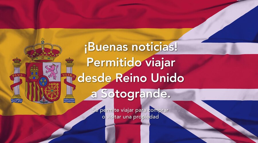 ¡Nuevas reglas permiten salir del Reino Unido para comprar o visitar una propiedad!