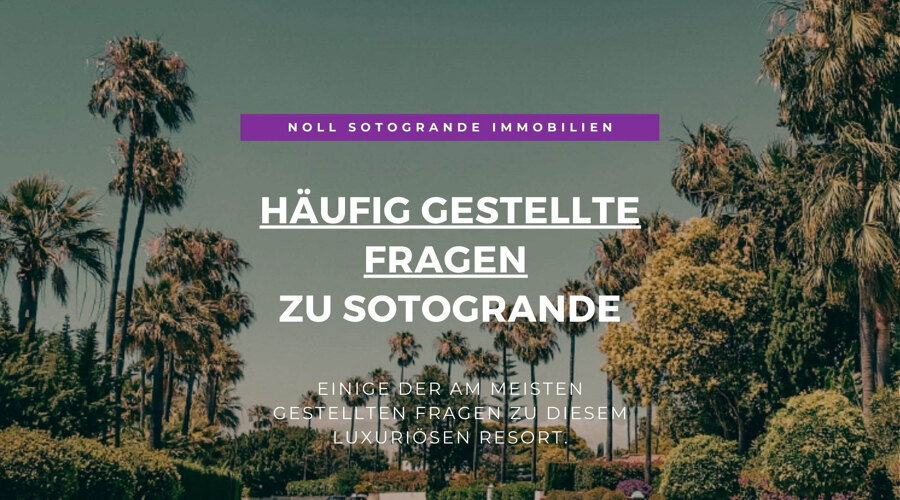 01 - Häufige Fragen zu Sotogrande Spanien