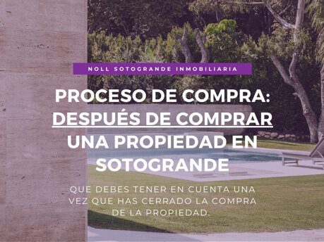03 – Proceso de compra DESPUÉS de comprar en Sotogrande España