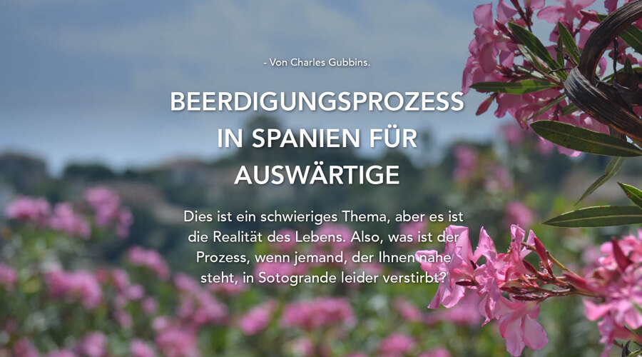 Beerdigungsprozess in Spanien für Auswärtige - Noll Sotogrande 1