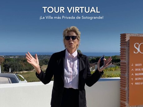 La Villa más Privada de Sotogrande, mira el Tour Tirtual!