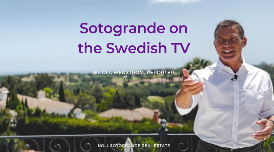 Ola Wenström TV Swedish television - Noll Sotogrande Real Estate Blog