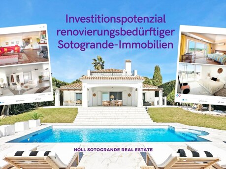 Investitionspotenzial renovierungsbedürftiger Sotogrande-Immobilien