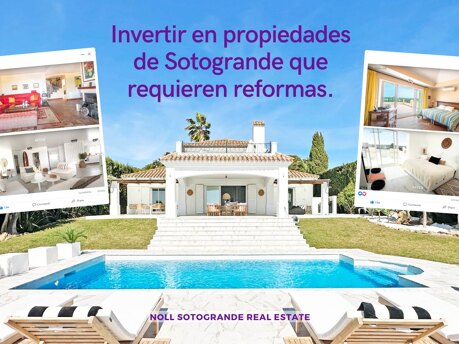 Invertir en propiedades de Sotogrande que requieren reformas.