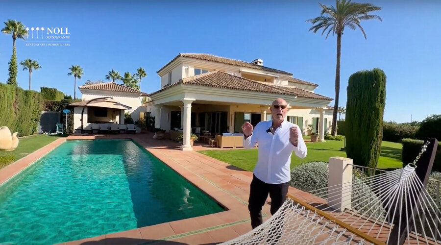 Villa with superb sea views for sale in Sotogrande Alto 3.250.000 € Reference NP1740