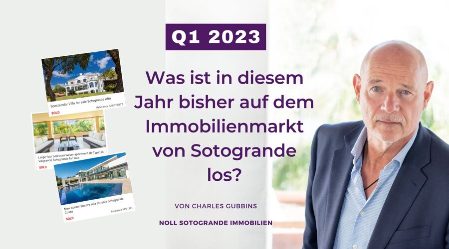 Was ist in diesem Jahr bisher auf dem Immobilienmarkt von Sotogrande los - © Charles Gubbins Noll Sotogrande Immobilien