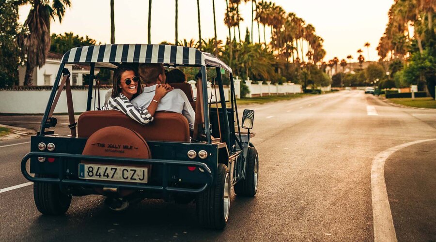 The Jolly Mile, mini moke experience