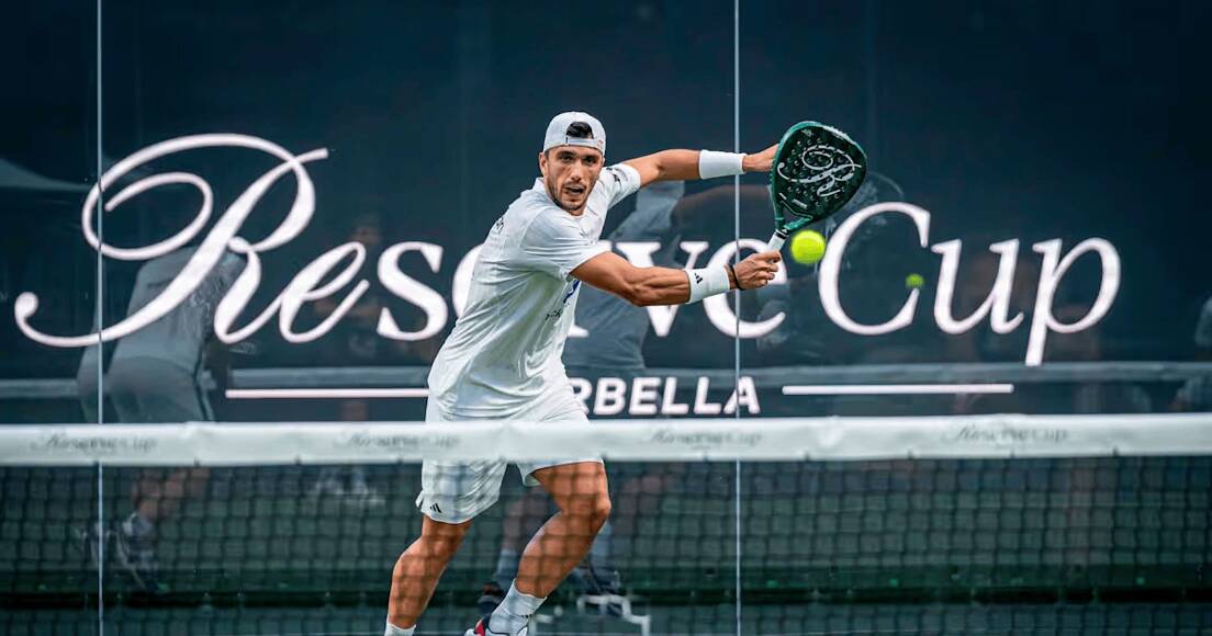Ale Galan, #3 ranking padel player worldwide at Reserve Cup Marbella