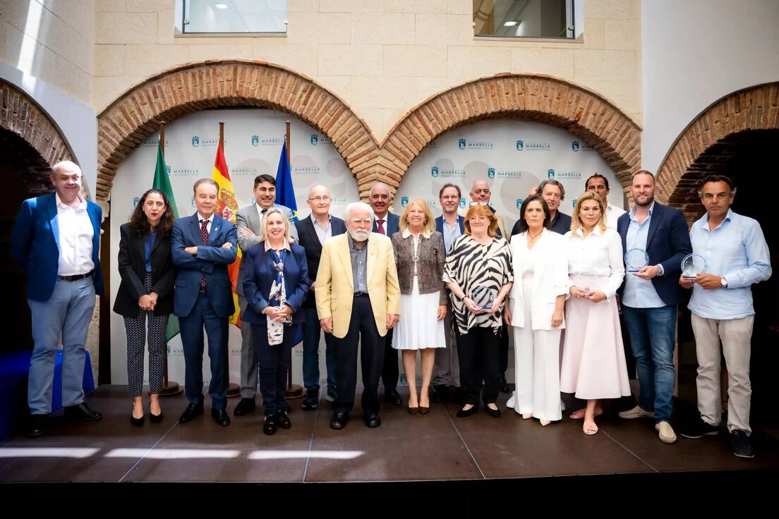Award winners, including Smadar Kahana from E&V Marbella