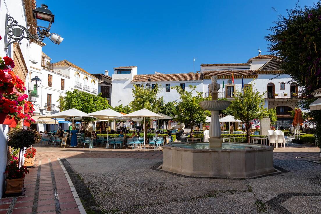 Marbella old town, city centre