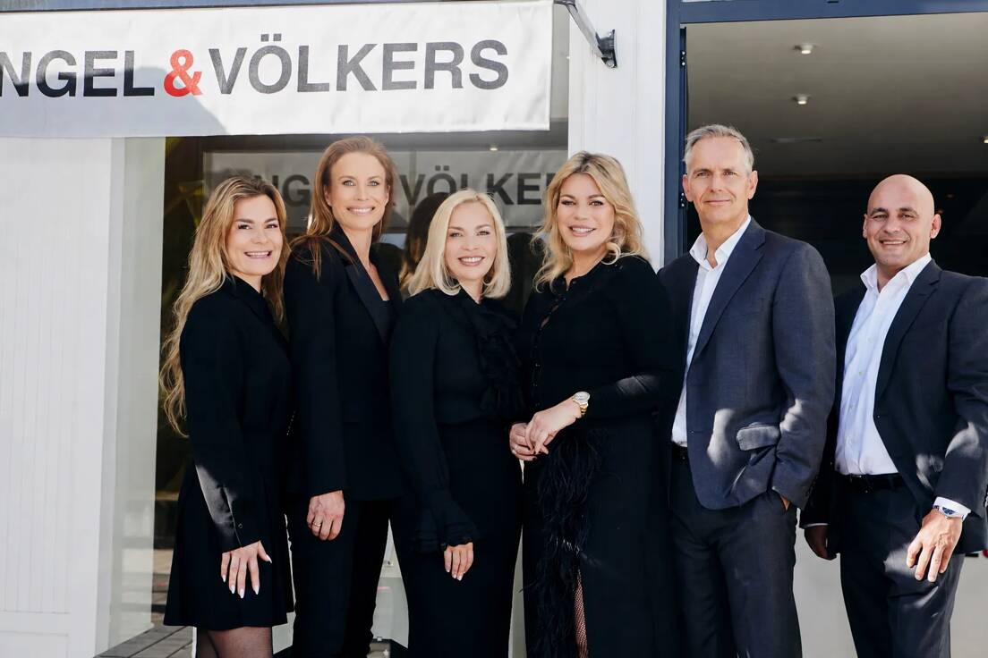 Engel & VÃ¶lkers advisers and Smadar at Marbella E&V office