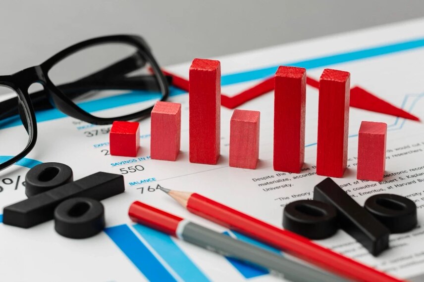 graphic and statistics of marbella real estate marketa