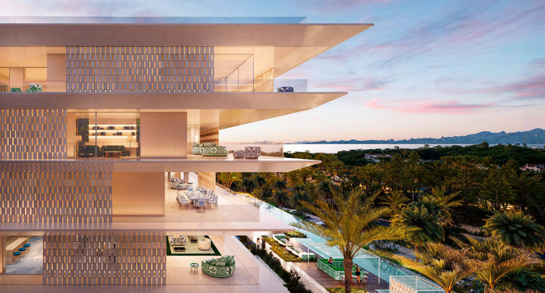 Views of Marbella from Design Hills, new development in Marbella Golden Mile by Dolce & Gabanna