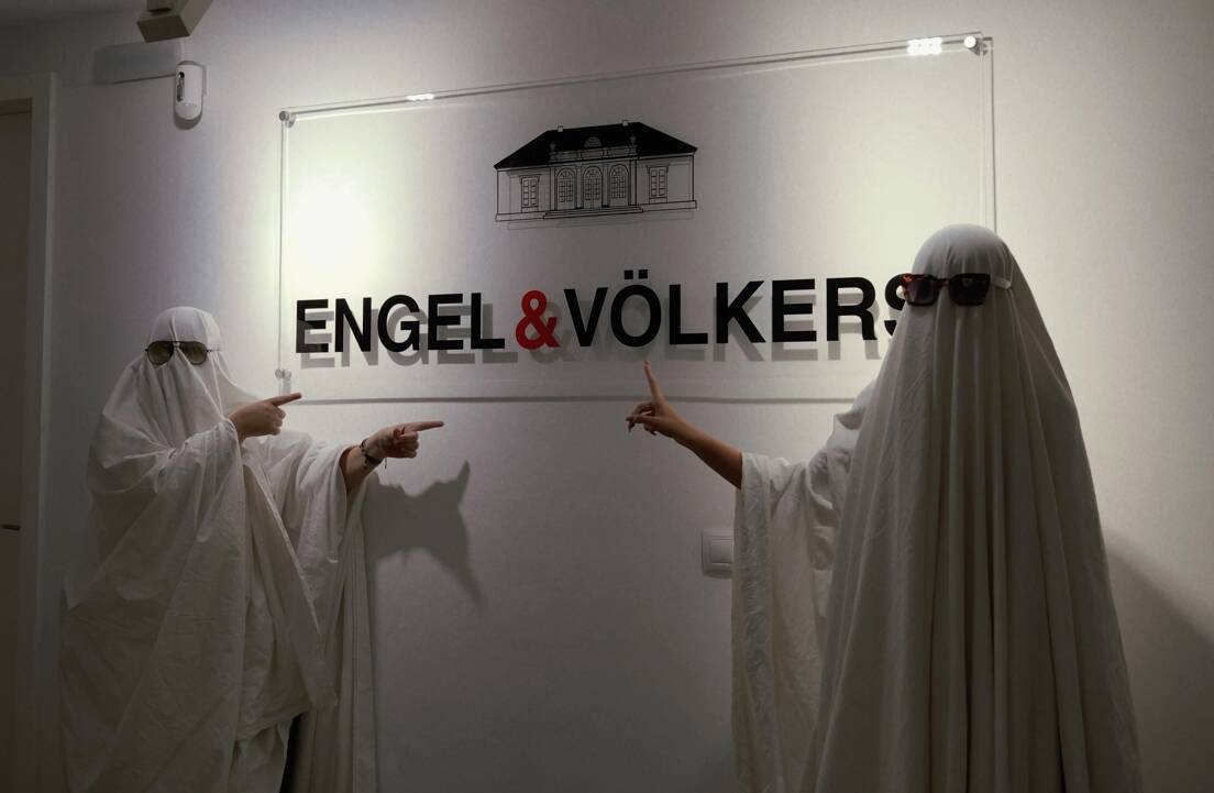 Ghosts in the offices of Engel & Völkers Marbella