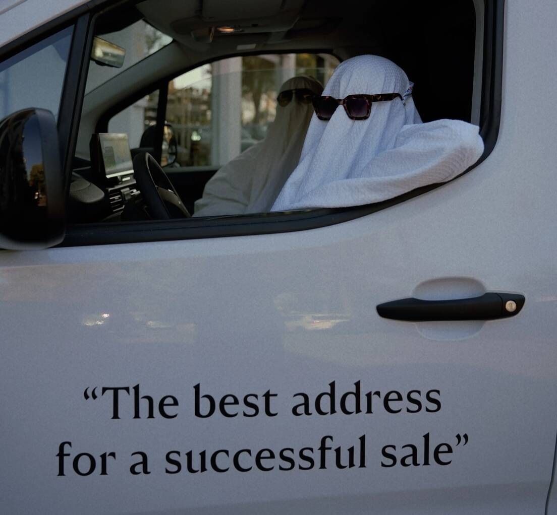 Ghosts in the Engel & Völkers Marbella van