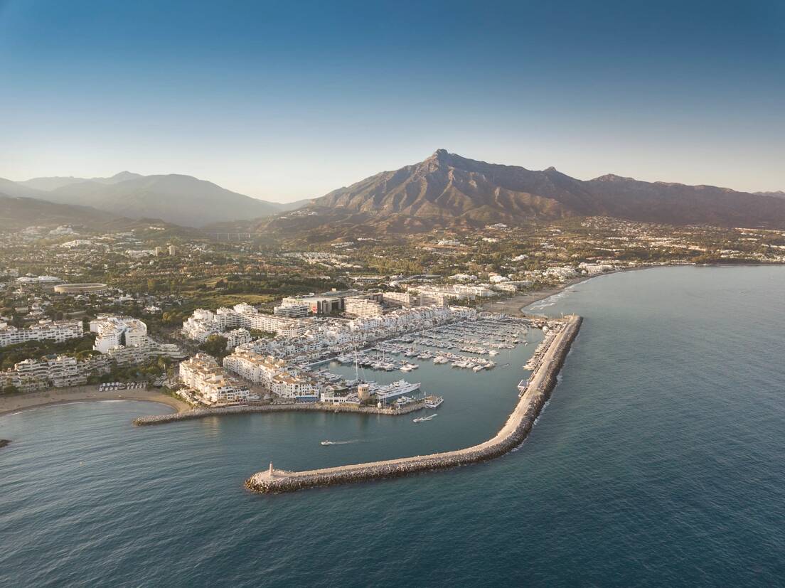 Marbella aerial view