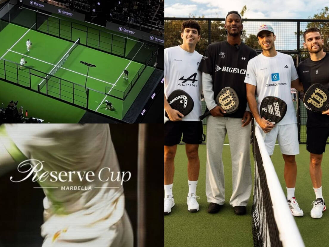 Professional padel players