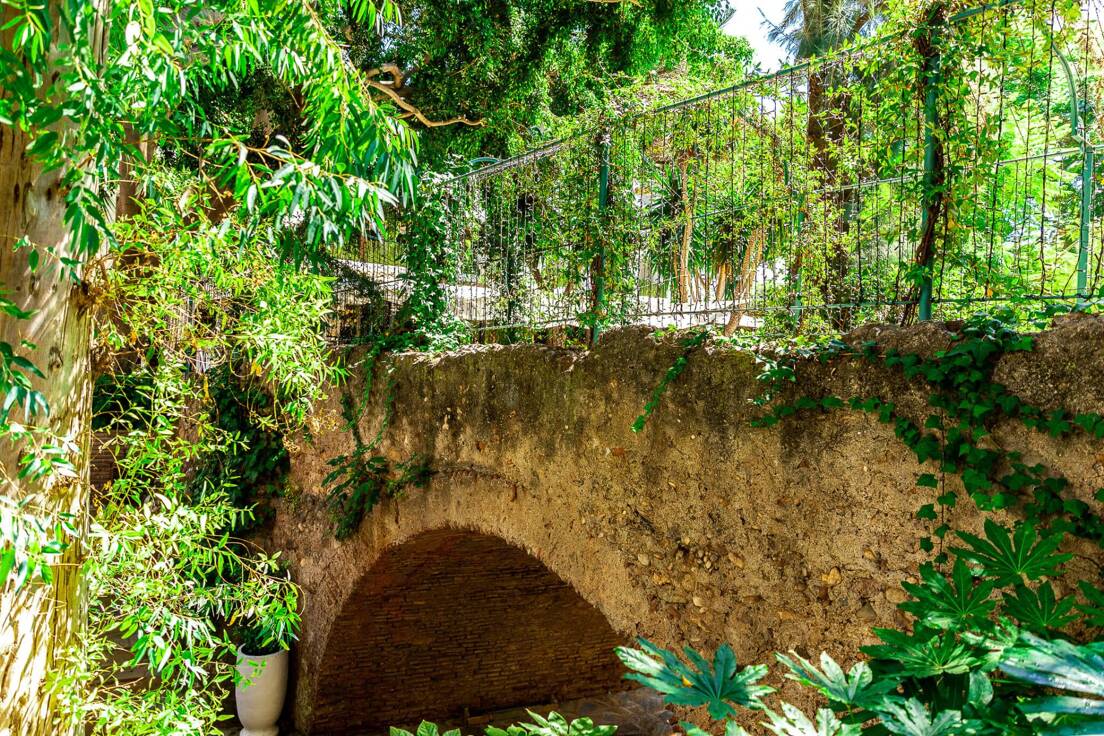 Ancient bridge in Marbella